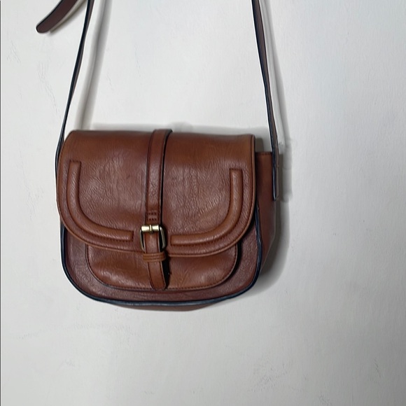 Brown Leather Crossbody Bag - Picture 3 of 4